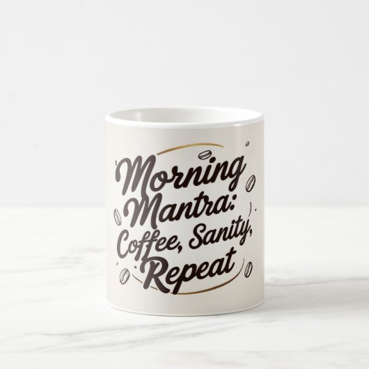 Mug Magique Mantra du matin (Centre)