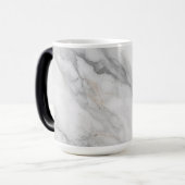 Mug Magique Marbre Blanc (Devant gauche)