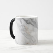 Mug Magique Marbre Blanc (Devant gauche)