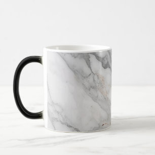 Mug Magique Marbre Blanc