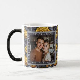 Mug Magique Mariage d'été personnalisé avec œillet tropical Ac
