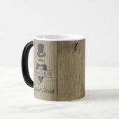 Mug Magique Mariage Groomsman (Devant gauche)