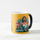 Mug Magique Mariée Rétro (Devant droit)