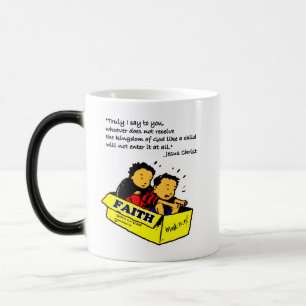 Mug Magique Mark 10:15 - Royaume Foi enfant
