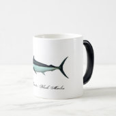 Mug Magique Marlin noir plus grand (Devant droit)