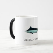 Mug Magique Marlin noir plus grand (Devant gauche)
