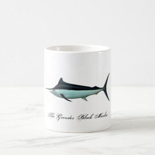 Mug Magique Marlin noir plus grand (Centre)