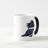 Mug Magique Martin-pêcheur ceinturé de Birdorable (mâle) (Devant droit)