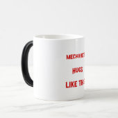 Mug Magique Mécanique seulement la fille d'un mécanicien (Devant gauche)