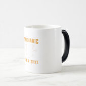 Mug Magique Mechanic Yes I Am A Mechanic (Devant droit)