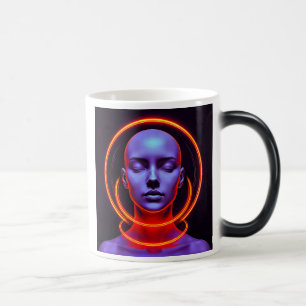 Mug Magique Méditation futuriste halo sacré