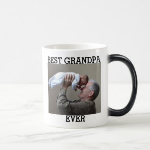 Mug Magique Meilleur Grand-Père Jamais Photo Personnalisée Cré