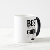 Mug Magique Meilleur joueur de guitare invisible (Devant droit)