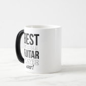 Mug Magique Meilleur joueur de guitare invisible (Devant gauche)