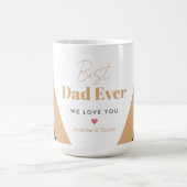 Mug Magique Meilleur papa (Centre)