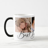 Mug Magique Meilleur papa jamais photo (Gauche)