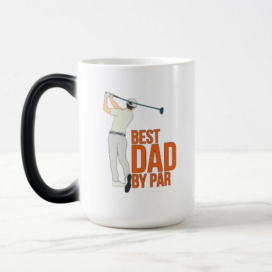 Mug Magique Meilleur papa par rapport (Gauche)