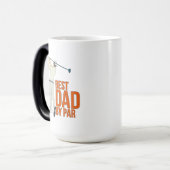 Mug Magique Meilleur papa par rapport (Devant gauche)