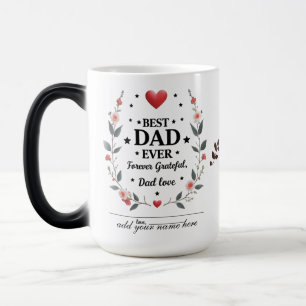 Mug Magique Meilleur Père Jamais - Toujours Gratte, Papa