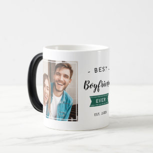 Mug Magique Meilleur Petit Ami Ever Photo de Couple Cool