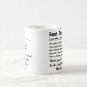 Mug Magique Meilleure définition d'équipe appréciation des emp (Centre)