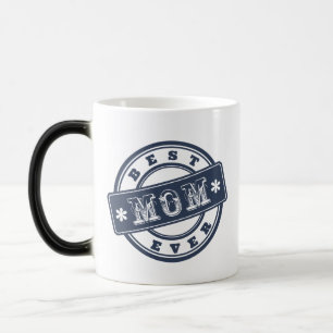 Mug Magique Meilleure maman jamais en caoutchouc pour la fête