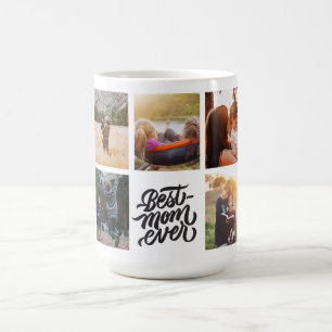 Mug Magique Meilleure maman Jamais personnalisée Collage phot
