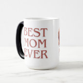 Mug Magique Meilleure maman, maman (Devant gauche)