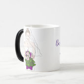 Mug Magique Meilleure mariée ever (Devant gauche)