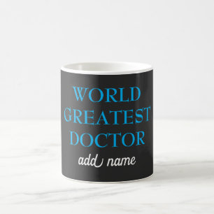 Mug Magique Meilleurs docteurs jamais cadeaux personnalisés d'