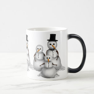 Mug Magique Mélange de Snowman