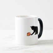 Mug Magique Meowy Christmas Funny Cat (Devant droit)