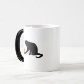 Mug Magique Meowy Christmas Funny Cat (Devant gauche)