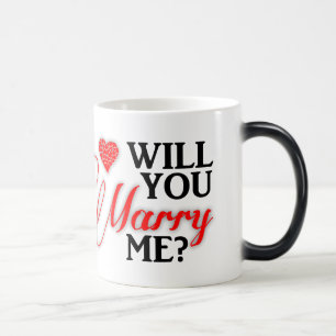 Mug Magique m'épouserez-vous ? Surprise