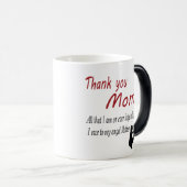 Mug Magique merci maman (Devant droit)