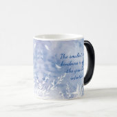 Mug Magique Merci Volontaire Aquarelle Chickadee Citation (Devant droit)