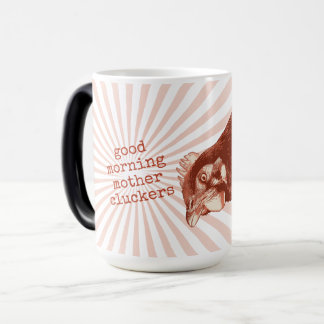 Mug Magique Mère Cluckers bonjour