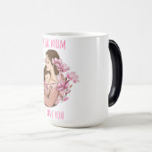Mug Magique Mère et fille amour (Devant droit)
