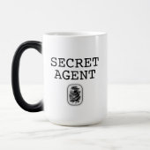 Mug Magique Message caché de l'agent secret (Gauche)