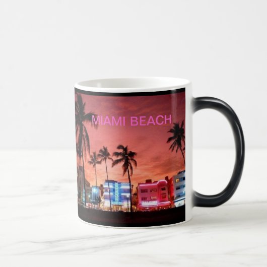 Mug Magique Miami Beach, Floride (Droite)