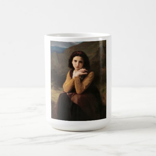 Mug Magique Mignon Innocence d'une adolescente, Bouguereau (Centre)