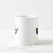 Mug Magique Mignonne muqueuse d'oiseau noir (Centre)