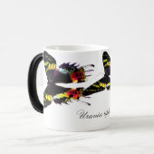 Mug Magique Mite de coucher du soleil du Madagascar (Devant gauche)