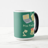 MUG MAGIQUE MME MARTINEZ ENSEIGNANTE (Devant droit)