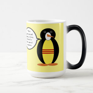 Mug Magique Mme Pingouin parlant sud-vietnamienne personnalisé