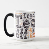 Mug Magique Mode Professeur Drôle Désactivé (Gauche)