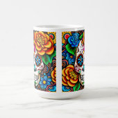 Mug Magique Modèle crâne à sucre (Centre)