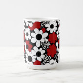 Mug Magique Modèle floral grand-mère personnalisé (Centre)