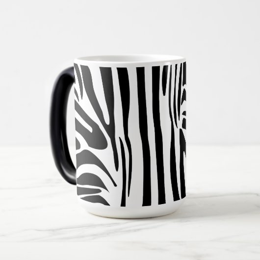 Mug Magique Modèle Zèbre (Devant gauche)