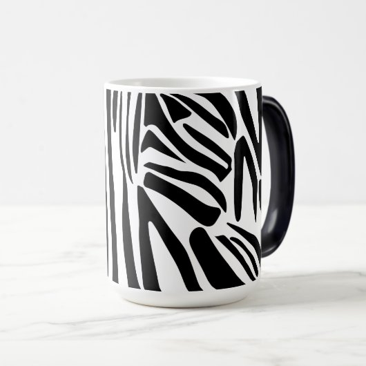 Mug Magique Modèle Zèbre (Devant droit)